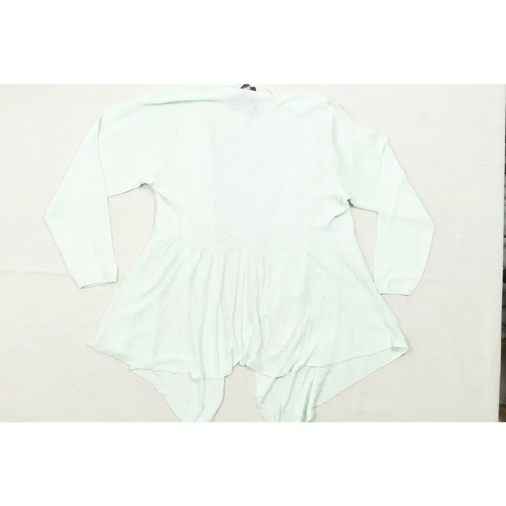 Torrid NWT Moonlight Jade Green Open Front Drape Cardigan Sweater Size 3 3X 22-2 - Picture 3 of 8